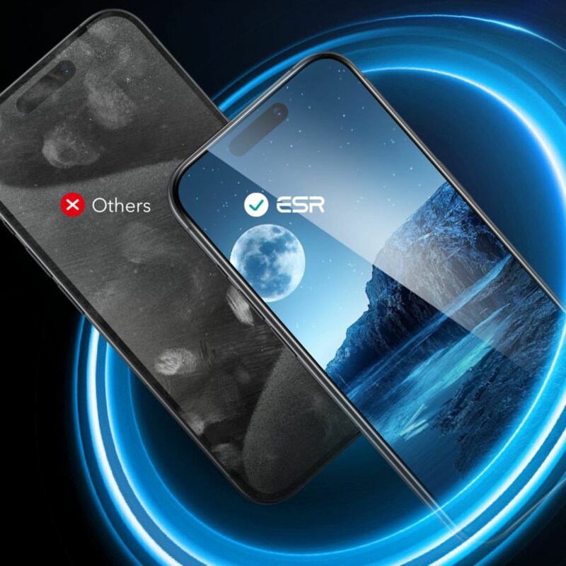 Folie sticla iPhone 16 Pro Max ESR Tempered Glass, transparenta