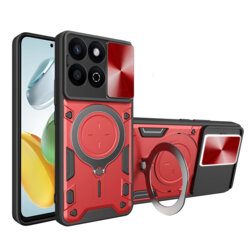Husa Honor 200 Smart Techsuit CamGuard Pro, rosu
