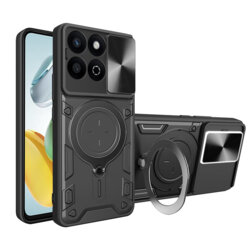 Husa Honor 200 Smart Techsuit CamGuard Pro, negru