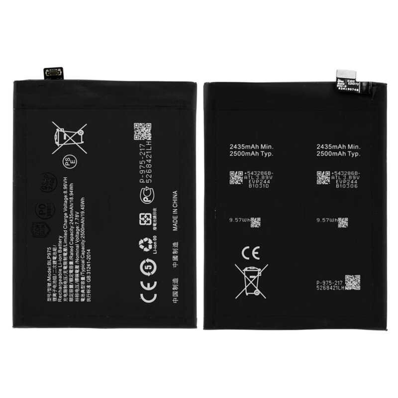 Baterie acumulator OnePlus 11, 2500mAh + 2500mAh