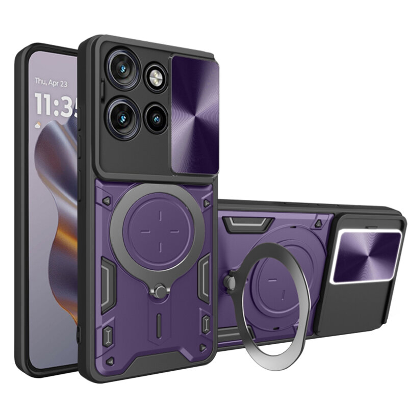 Husa Motorola ThinkPhone 25 Techsuit CamGuard Pro, mov