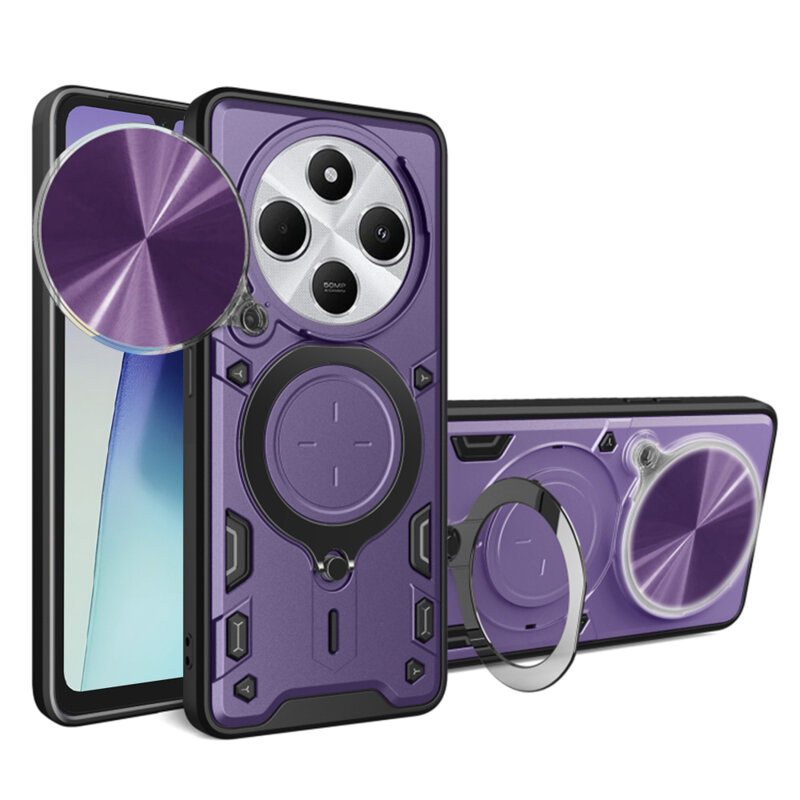 Husa Xiaomi Poco C75 Techsuit CamGuard Pro, mov