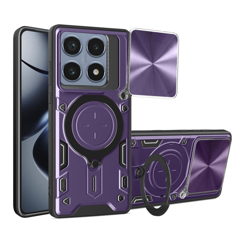 Husa Xiaomi 14T Pro Techsuit CamGuard Pro, mov