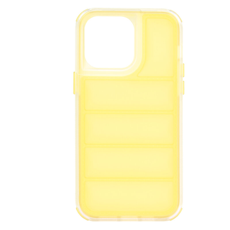 Husa iPhone 13 Pro Max Techsuit Wave Shield, galben