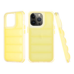 Husa iPhone 13 Pro Techsuit Wave Shield, galben