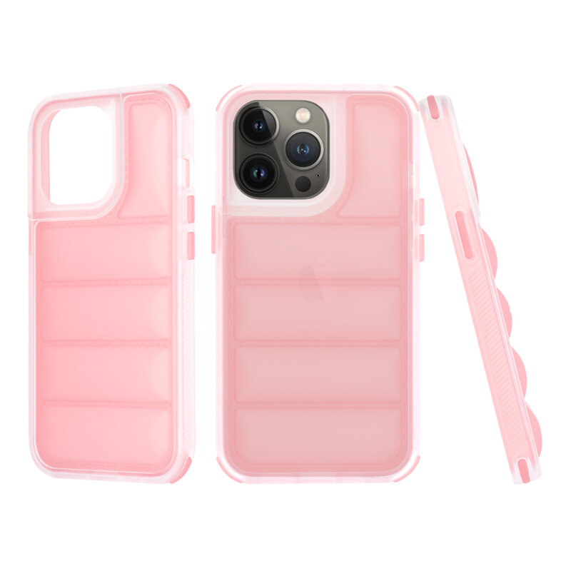 Husa iPhone 13 Pro Techsuit Wave Shield, roz