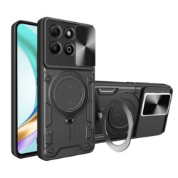 Husa Honor X6b Techsuit CamGuard Pro, negru