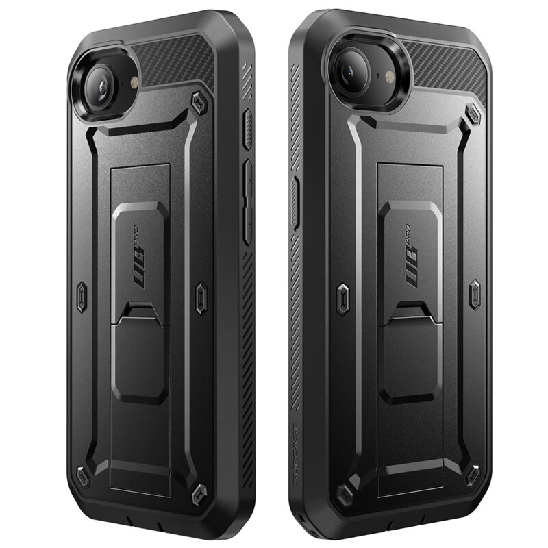 Husa iPhone 16e Supcase Unicorn Beetle Pro, negru