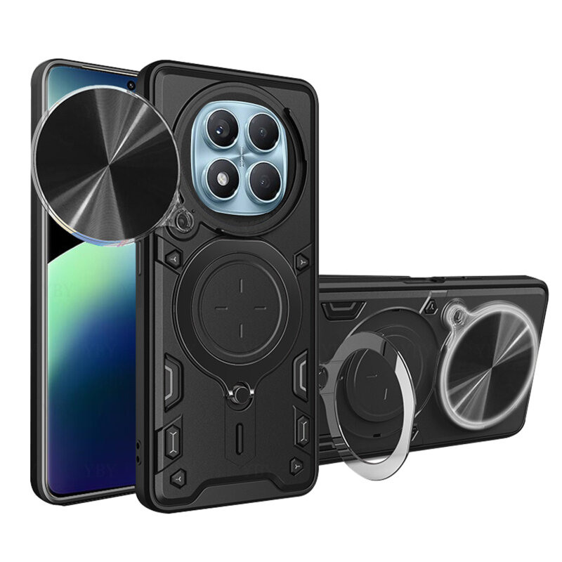 Husa Xiaomi Redmi Note 14 Pro 4G Techsuit CamGuard Pro, negru
