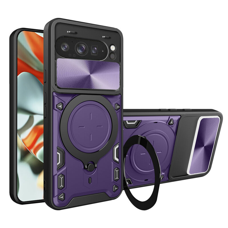 Husa Google Pixel 9 Pro XL Techsuit CamGuard Pro, mov