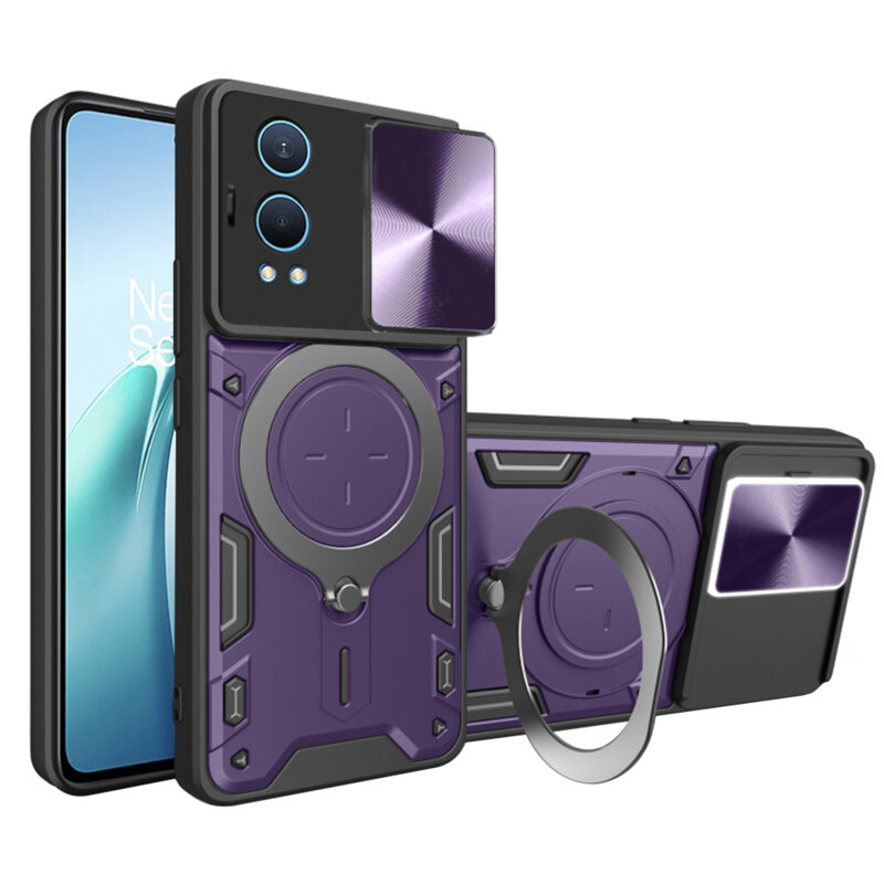Husa OnePlus Nord CE4 Lite Techsuit CamGuard Pro, mov