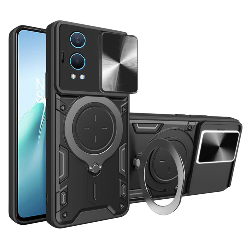 Husa OnePlus Nord CE4 Lite Techsuit CamGuard Pro, negru