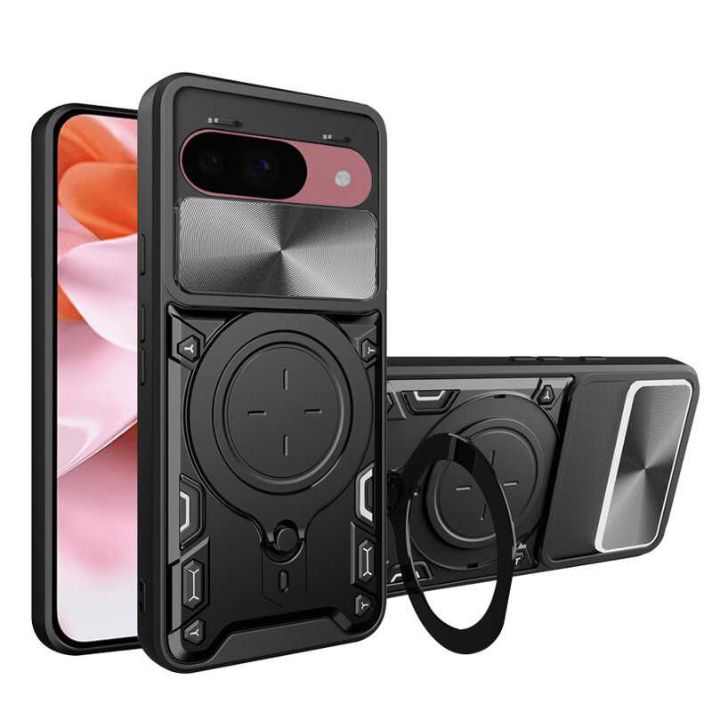 Husa Google Pixel 9 Techsuit CamGuard Pro, negru