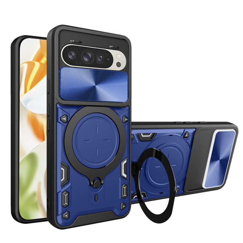 Husa Google Pixel 9 Pro Techsuit CamGuard Pro, albastru