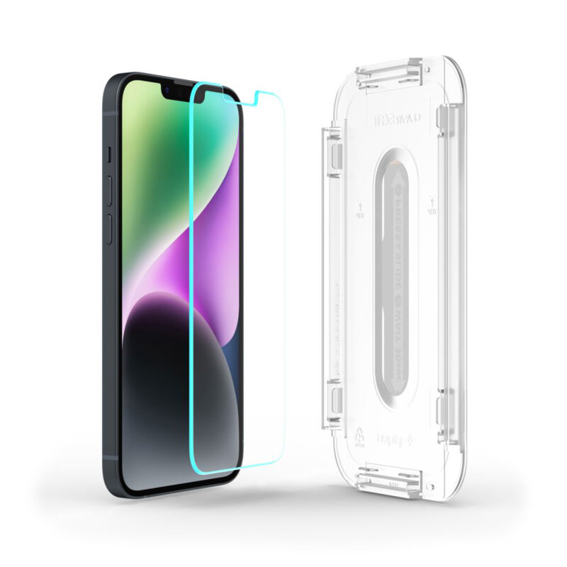 Folie iPhone 13 Spigen Glas.tR EZ Fit, AGL03724