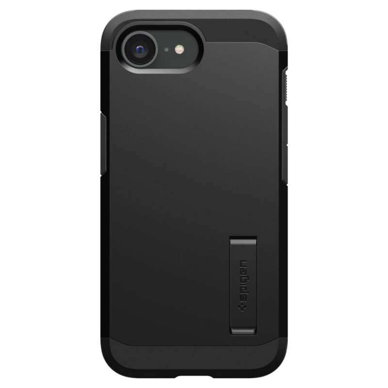 Husa iPhone 16e Spigen Tough Armor MagSafe, negru