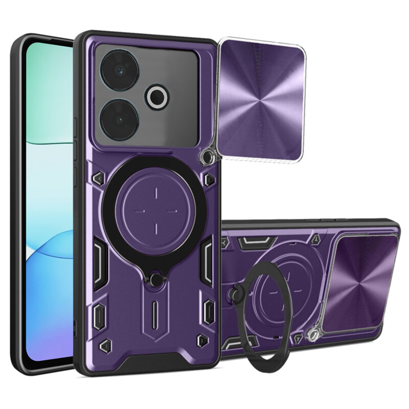 Husa Xiaomi Redmi 13 Techsuit CamGuard Pro, mov