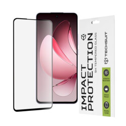 Folie sticla Oppo Reno13 F 4G Techsuit 111D Full Glue Full Cover, negru