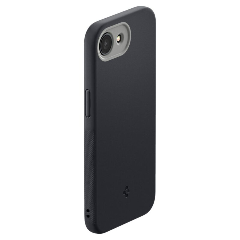 Husa iPhone 16e Spigen Caseology Nano Pop MagSafe, negru