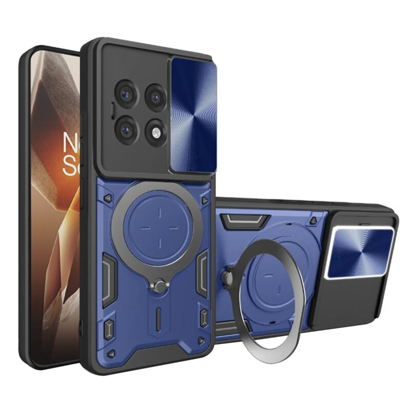 Husa OnePlus 13R Techsuit CamGuard Pro, albastru
