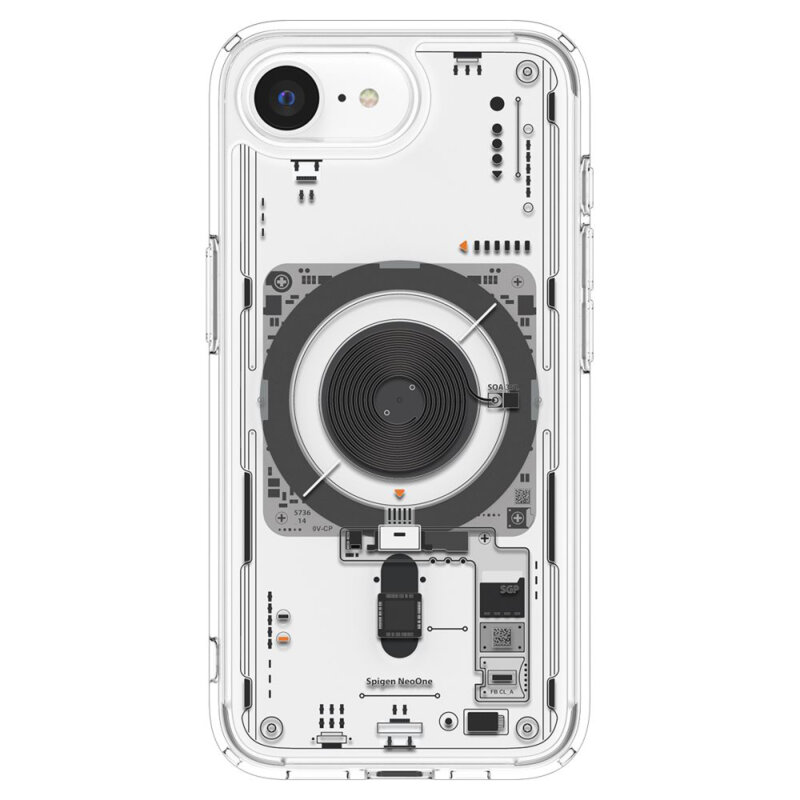 Husa iPhone 16e Spigen Ultra Hybrid MagSafe, Neo One