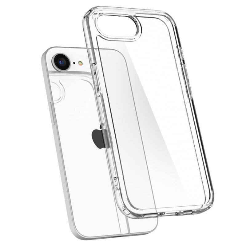 Husa iPhone 16e Spigen Ultra Hybrid, transparenta