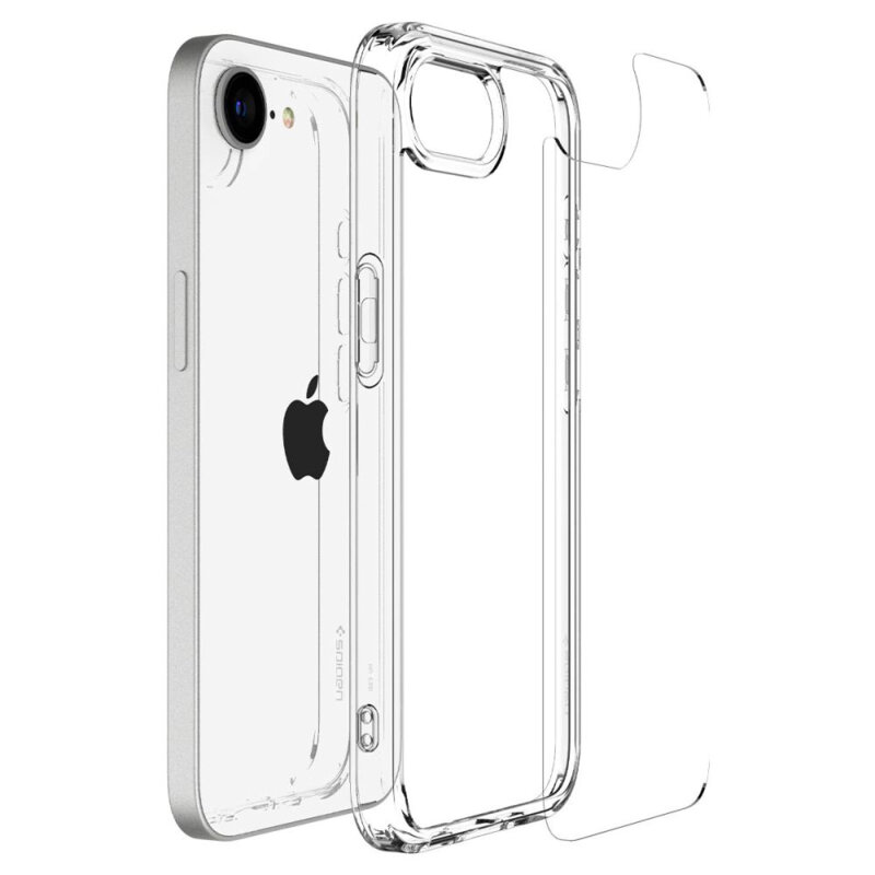 Husa iPhone 16e Spigen Ultra Hybrid, transparenta