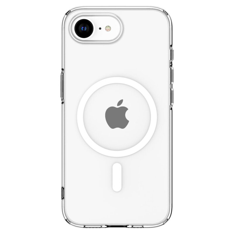 Husa iPhone 16e Spigen Liquid Crystal MagSafe, transparenta