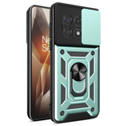 Husa OnePlus 13R protectie camera Techsuit CamShield Series, verde