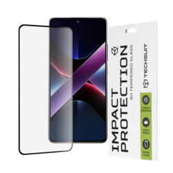 Folie sticla Xiaomi Poco X7 Pro Techsuit 111D Full Glue Full Cover, negru