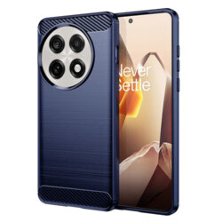 Husa OnePlus 13R Techsuit Carbon Silicone, albastru