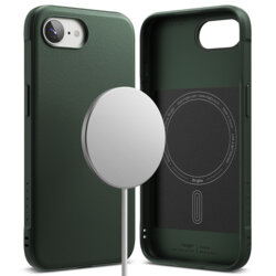 Husa iPhone 16e Ringke Onyx MagSafe, verde