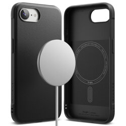 Husa iPhone 16e Ringke Onyx MagSafe, negru