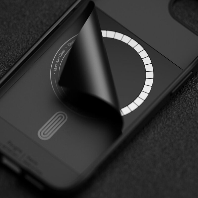 Husa iPhone 16e Ringke Onyx MagSafe, negru