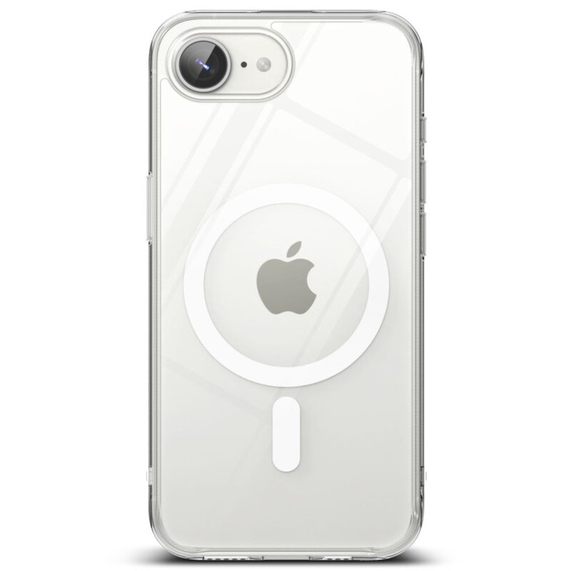 Husa iPhone 16e Ringke Fusion MagSafe, transparenta