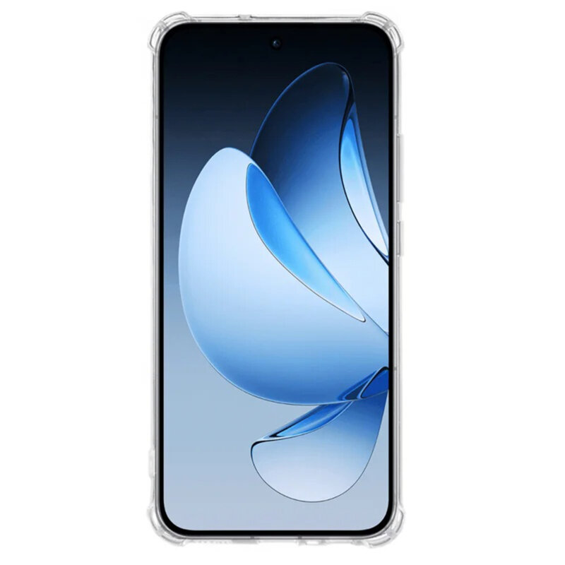 Husa Oppo Reno13 Techsuit Shockproof Clear Silicone, transparenta