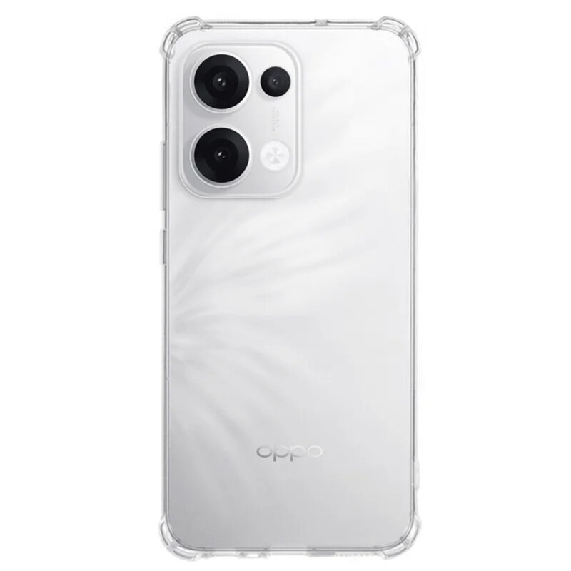 Husa Oppo Reno13 Techsuit Shockproof Clear Silicone, transparenta