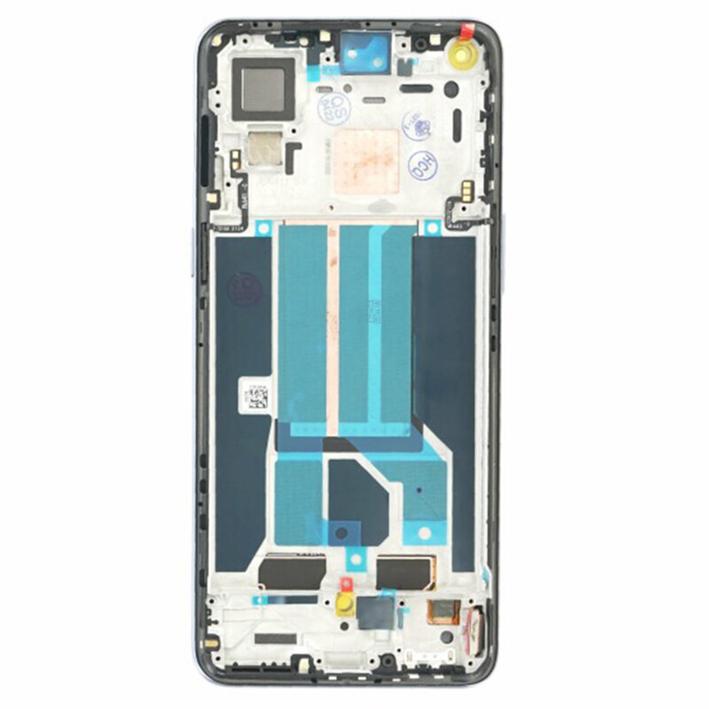 Display OnePlus Nord 2T AMOLED touchscreen cu rama, gri