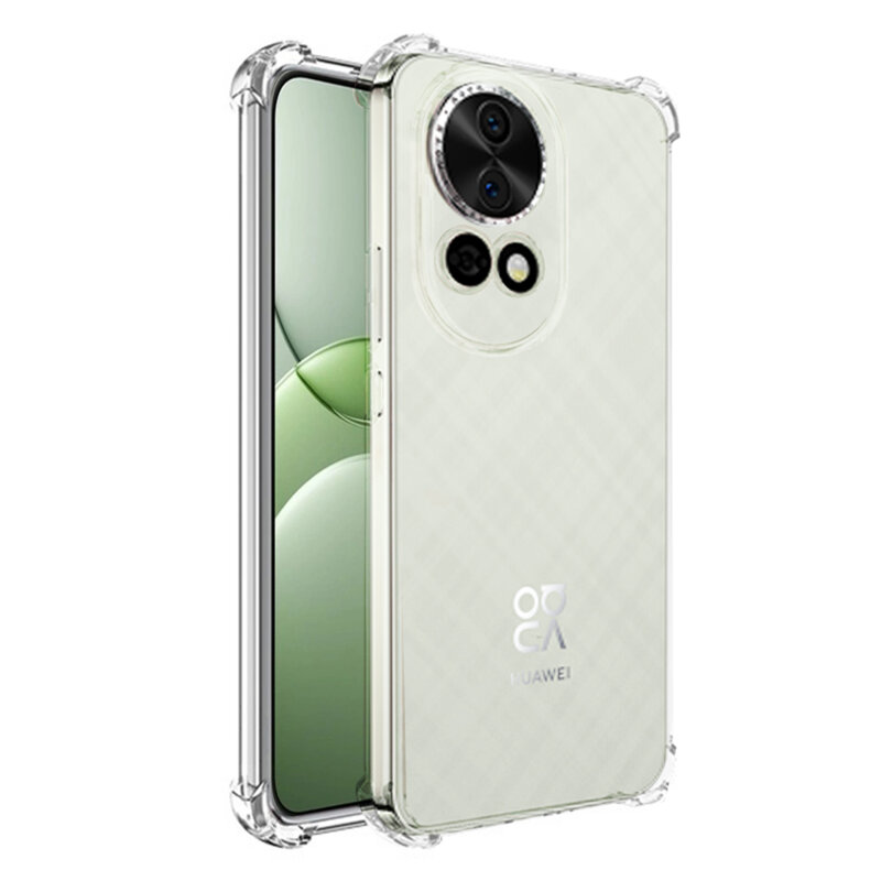 Husa Huawei nova 13 Techsuit Shockproof Clear Silicone, transparenta