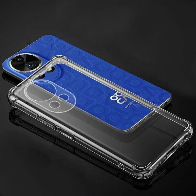 Husa Huawei nova 13 Techsuit Shockproof Clear Silicone, transparenta