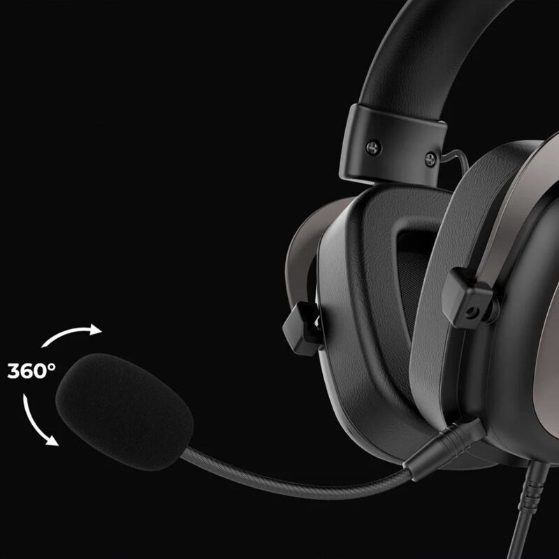 Casti de gaming, casti PS4 cu microfon Havit, verde, H2002d