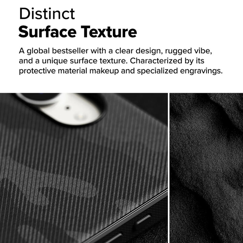 Husa iPhone 16e Ringke Onyx Design, camuflaj