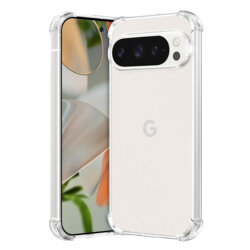 Husa Google Pixel 9 Pro Techsuit Shockproof Clear Silicone, transparenta