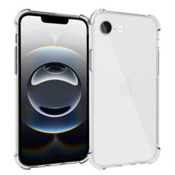 Husa iPhone 16e Techsuit Shockproof Clear Silicone, transparenta
