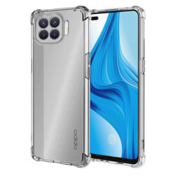Husa Oppo Reno4 Lite Techsuit Shockproof Clear Silicone, transparenta