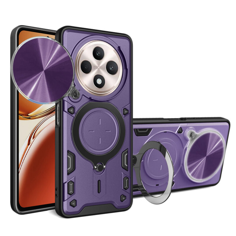 Husa Oppo Reno12 FS Techsuit CamGuard Pro, mov
