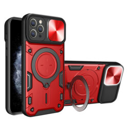 Husa iPhone 11 Pro Techsuit CamGuard Pro, rosu