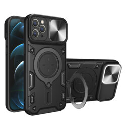 Husa iPhone 12 Pro Max Techsuit CamGuard Pro, negru