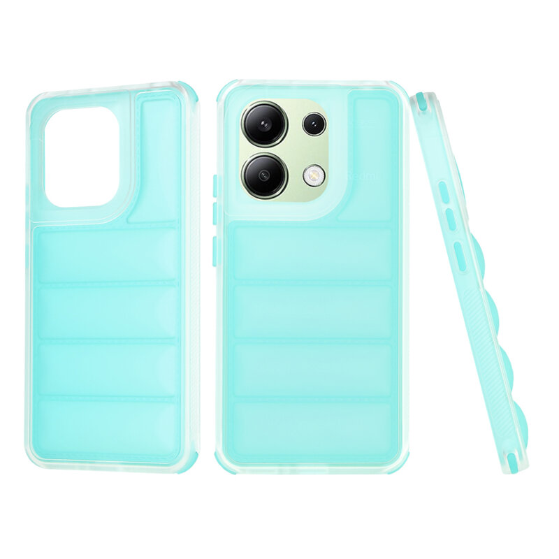 Husa Xiaomi Redmi Note 13 4G Techsuit Wave Shield, turcoaz