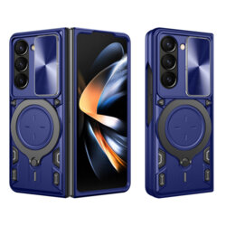 Husa Samsung Galaxy Z Fold5 Techsuit CamGuard Pro, albastru